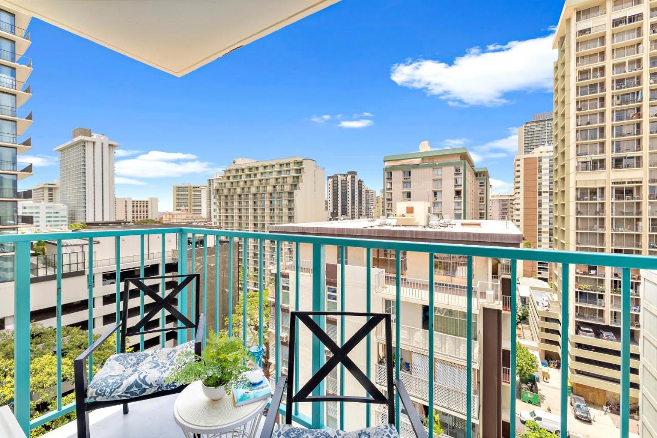 Beautiful Studio In The Heart Of Vibrant Waikiki Honolulu Exterior foto